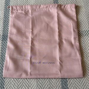 Stuart Weitzman Blush Pink Shoe Bag